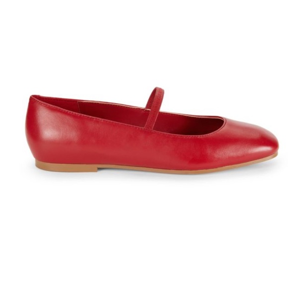 Marc Fisher LTD Urella Mary Jane Flats Red Leather size 8 $120 - Picture 16 of 16